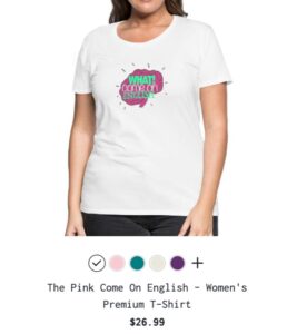 English Makes No Sense Women's Premium T-Shirt