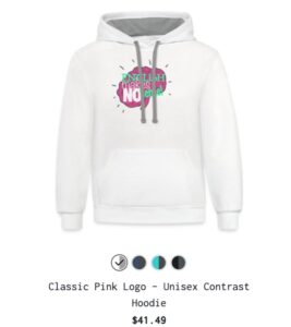 English Makes No Sense Unisex Contrast Hoodie